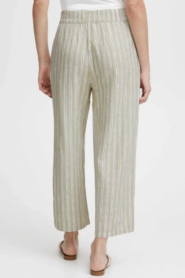 B.Young Byfalakka Beige Cropped Trousers*Women Jeans & Trousers