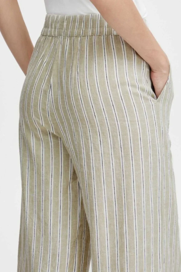 B.Young Byfalakka Beige Cropped Trousers*Women Jeans & Trousers