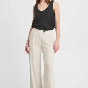 B.Young Byfalakka Black Vest Top*Women Tops & Blouses
