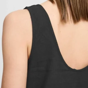 B.Young Byfalakka Black Vest Top*Women Tops & Blouses