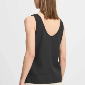 B.Young Byfalakka Black Vest Top*Women Tops & Blouses
