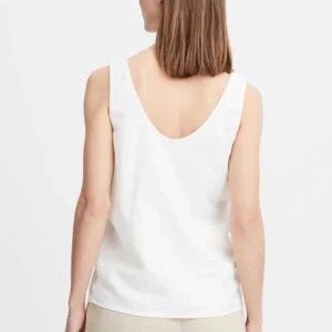 B.Young Byfalakka White Vest Top*Women Tops & Blouses
