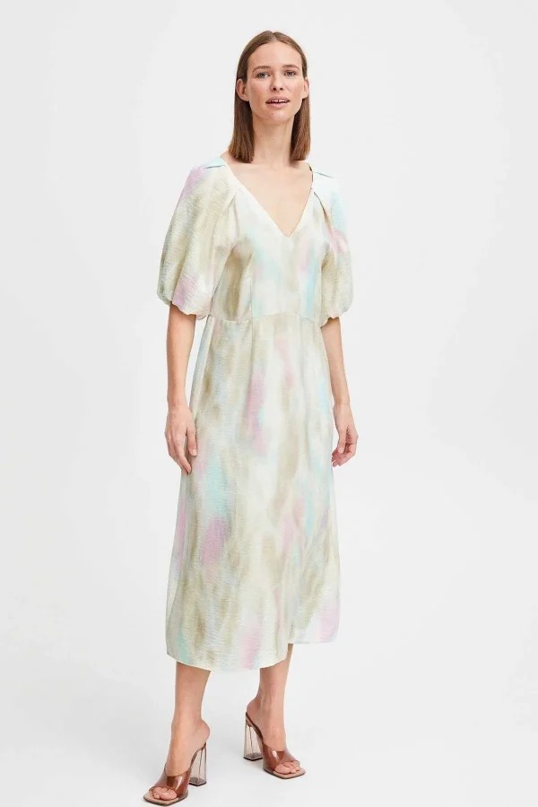B.Young Byihamma Printed Midi Dress*Women Dresses & Jumpsuits