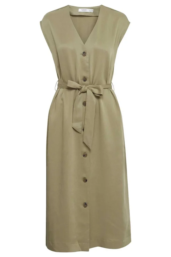 B.Young Byilini Green Midi Dress*Women Dresses & Jumpsuits