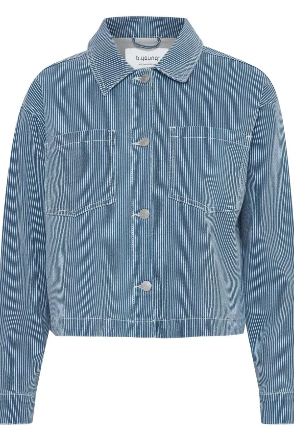 B.Young Bykasio Denim Shirt Jacket*Women Coats & Jackets