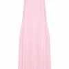B.Young Byluma Pink Summer Midi Dress*Women Dresses & Jumpsuits
