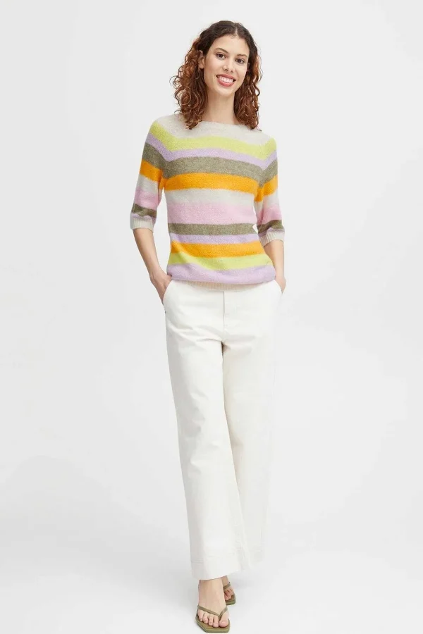B.Young Bymartine Striped Jumper*Women Jumpers & Cardigans
