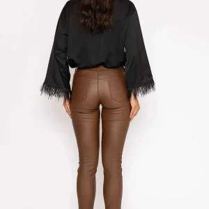 J'aime la Vie Camel Pu Jeans*Women Jeans & Trousers