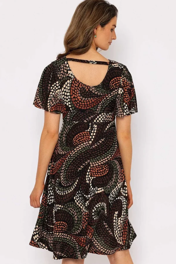 J'aime la Vie Carmel Knee Length In Khaki* Sale Dresses