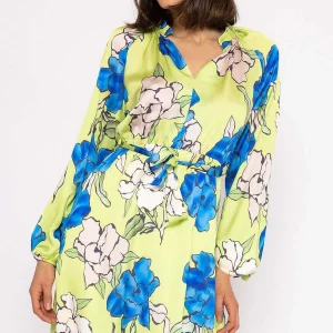Pala D'oro Carolina Green Knee Length Dress*Women Dresses & Jumpsuits