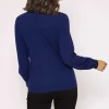 Rowen Avenue 100% Cashmere Knit In Denim*Women Jumpers & Cardigans