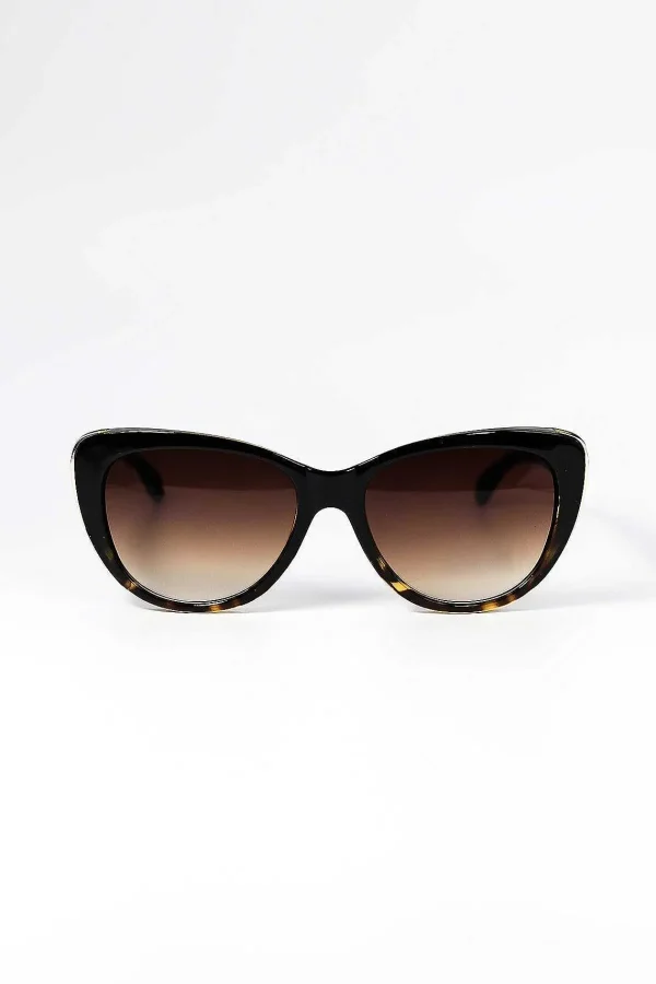 SOUL Accessories Cateye Sunglasses In Brown* Sunglasses