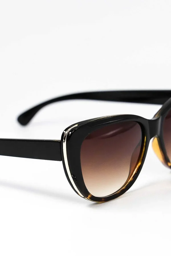 SOUL Accessories Cateye Sunglasses In Brown* Sunglasses