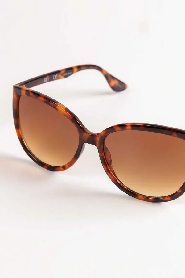 Vero Moda Accessories Cateye Tortoise Shell Frame Sunglasses* Sunglasses