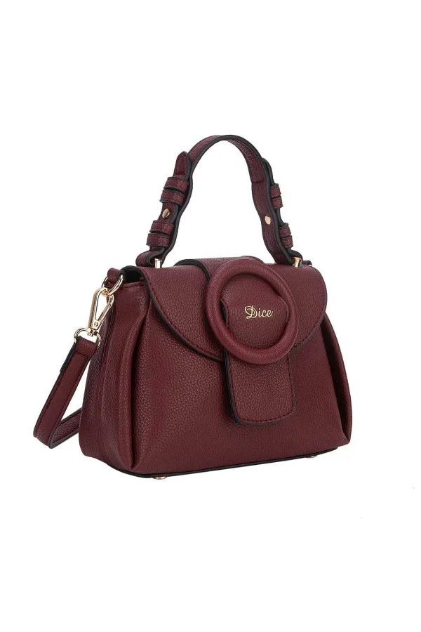 Dice Celia Crossbody Bag In Burgundy*Women As Seen On Social