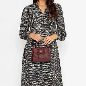 Dice Celia Crossbody Bag In Burgundy*Women As Seen On Social