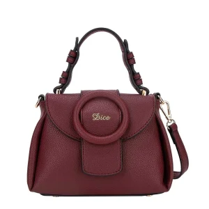 Dice Celia Crossbody Bag In Burgundy*Women As Seen On Social