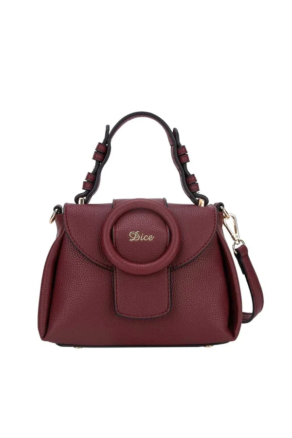 Dice Celia Crossbody Bag In Burgundy*Women As Seen On Social