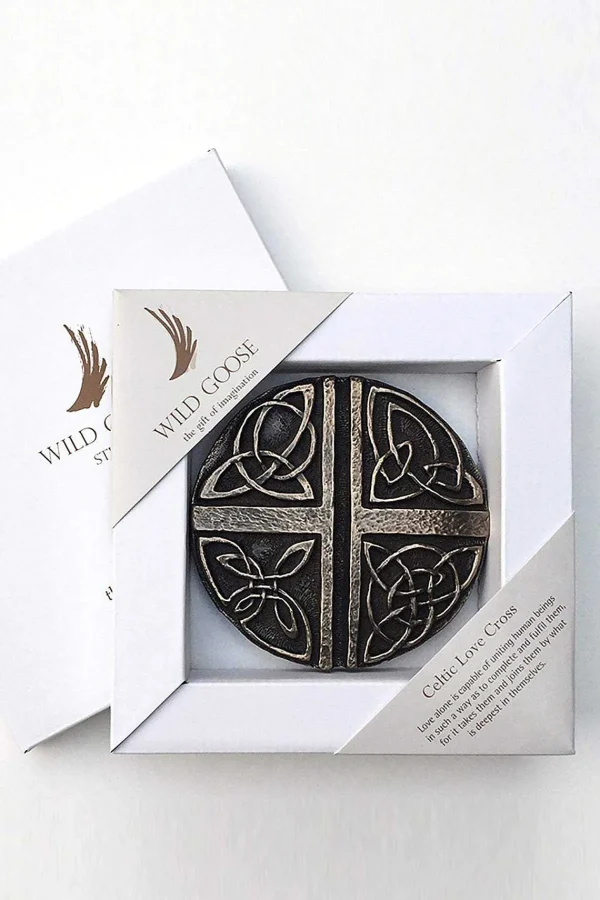 Wild Goose Celtic Love Cross Wall Art* Homeware