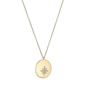 Knight & Day Centre Star Necklace In Gold* Jewellery