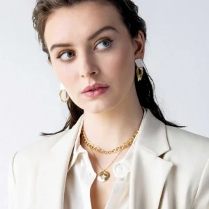 Knight & Day Centre Star Necklace In Gold* Jewellery