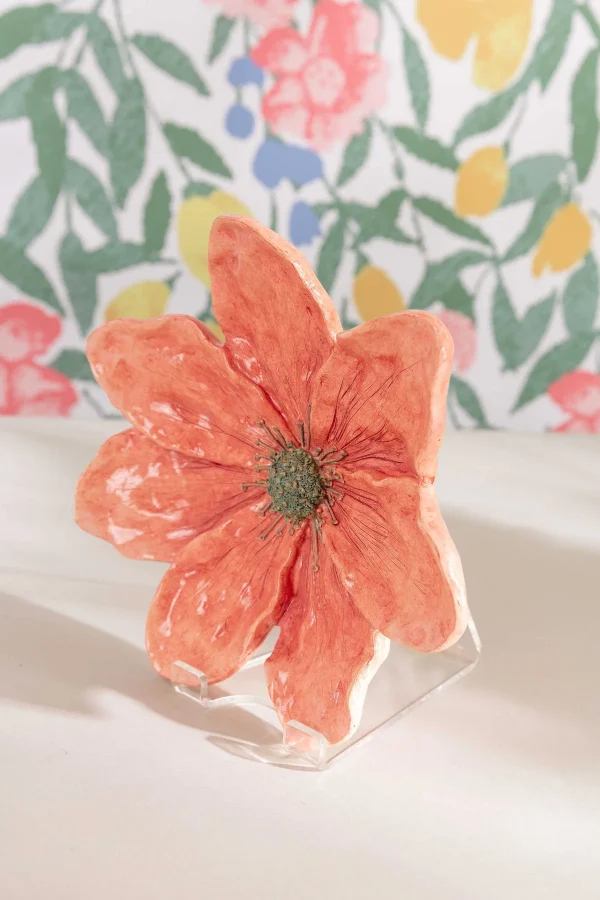 Carraig Donn HOME Ceramic Clematis Wall Plaque* Homeware