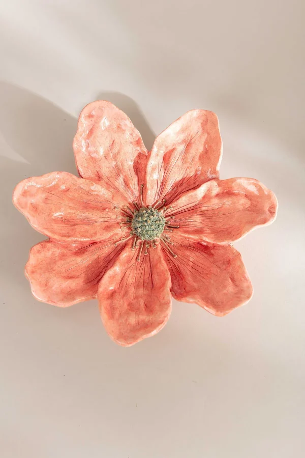 Carraig Donn HOME Ceramic Clematis Wall Plaque* Homeware