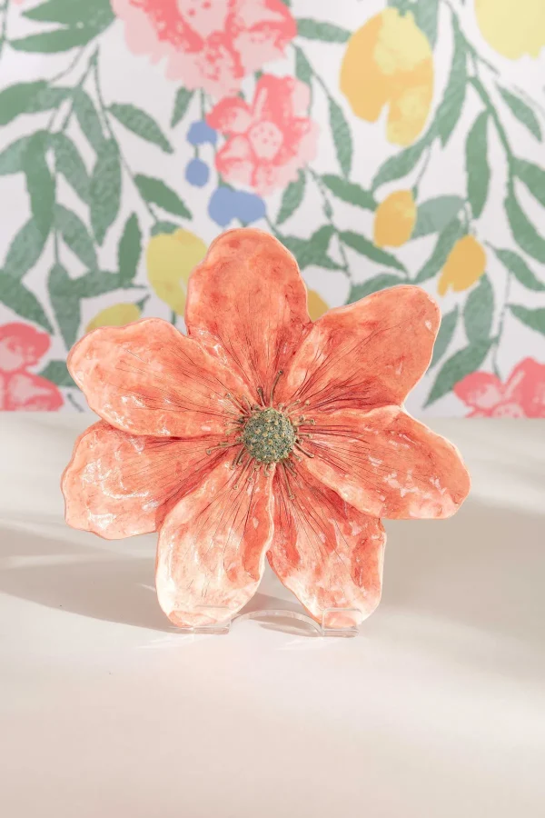 Carraig Donn HOME Ceramic Clematis Wall Plaque* Homeware