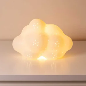 Carraig Donn HOME Ceramic Led Clouds Table Lamp* Homeware