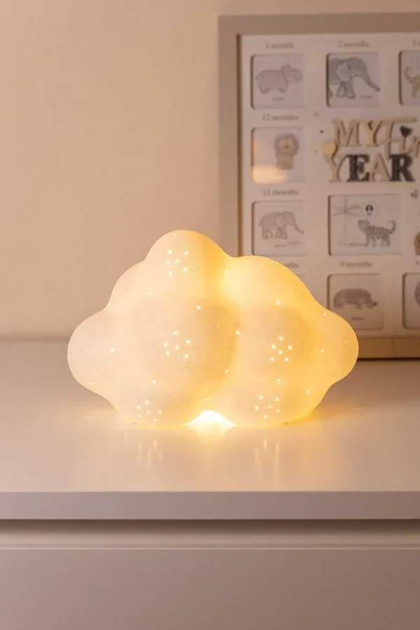 Carraig Donn HOME Ceramic Led Clouds Table Lamp* Homeware