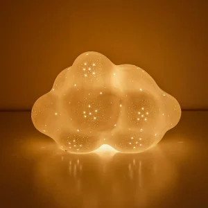 Carraig Donn HOME Ceramic Led Clouds Table Lamp* Homeware