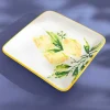 Carraig Donn HOME Ceramic Lemon Square Plate* Homeware