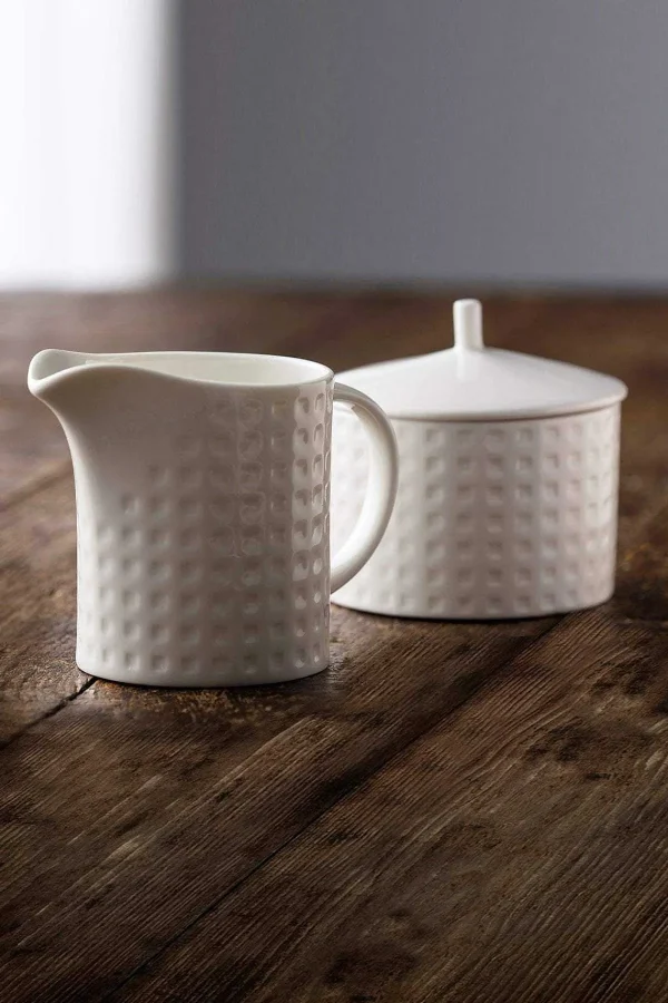 Belleek Ceramic Sugar & Cream Set* Homeware