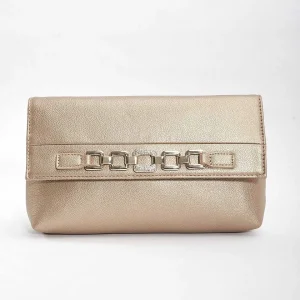 SOUL Accessories Chain Detail Clutch In Gold*Women As Seen On Social