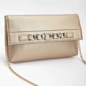 SOUL Accessories Chain Detail Clutch In Gold*Women As Seen On Social