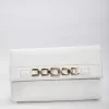 SOUL Accessories Chain Detail Clutch In White*Women As Seen On Social
