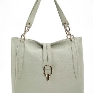 SOUL Accessories Chain Detail Tote In Sage Green* Accessories