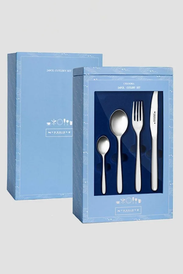 Newbridge Silverware Chandra 24 Piece Cutlery Gift Pack* Homeware