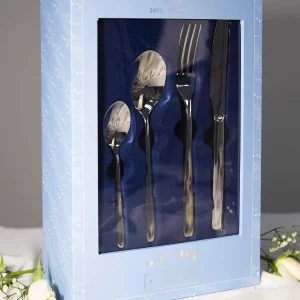 Newbridge Silverware Chandra 24 Piece Cutlery Gift Pack* Homeware