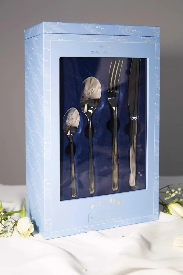 Newbridge Silverware Chandra 24 Piece Cutlery Gift Pack* Homeware