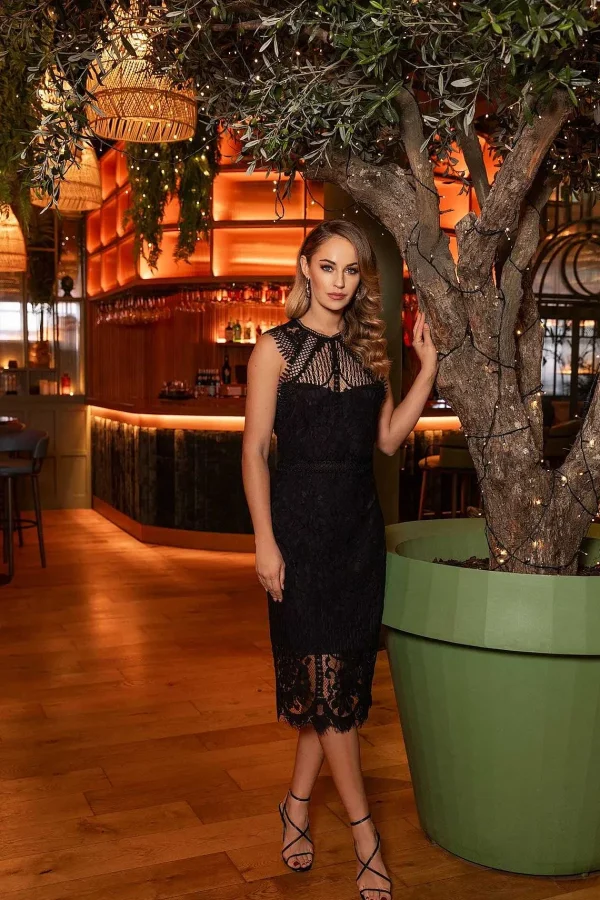 J'aime la Vie Charlotte Dress In Black*Women As Seen On Social