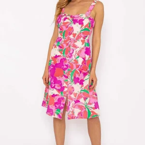 Rowen Avenue Charlotte Multi Print Knee Length Dress* Sale Dresses