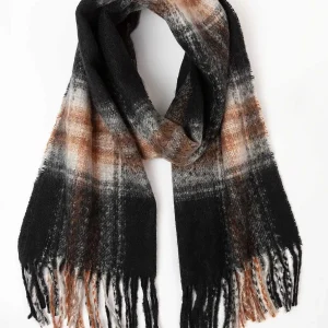 SOUL Accessories Check Scarf In Black* Accessories