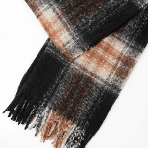 SOUL Accessories Check Scarf In Black* Accessories