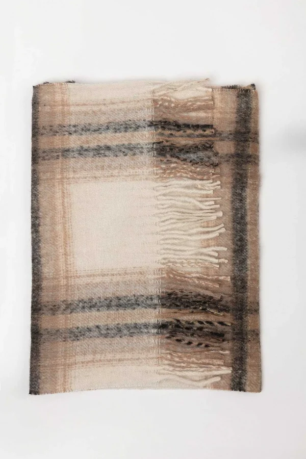 SOUL Accessories Check Scarf In Brown Tones* Accessories