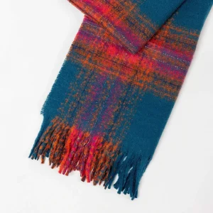 SOUL Accessories Check Scarf In Navy* Accessories