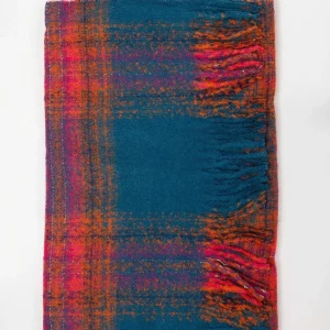 SOUL Accessories Check Scarf In Navy* Accessories