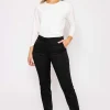Kelly & Grace Weekend Chino Pant In Black*Women Jeans & Trousers