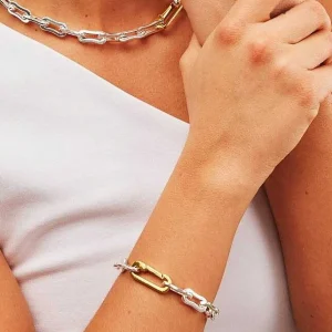Knight & Day Chunky Mixed Metal Bracelet* Boxed Gifts
