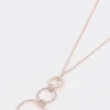 Soul Jewellery Circle And Pearl Drop Necklace* Necklaces